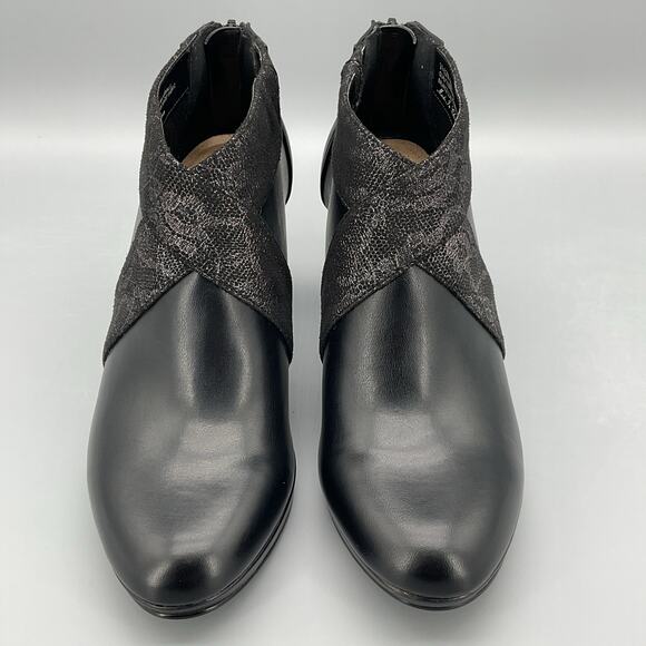 NEW Easy Street Women’s Spice Platform Dress Shooties Black Size 8M - Picture 3 of 11